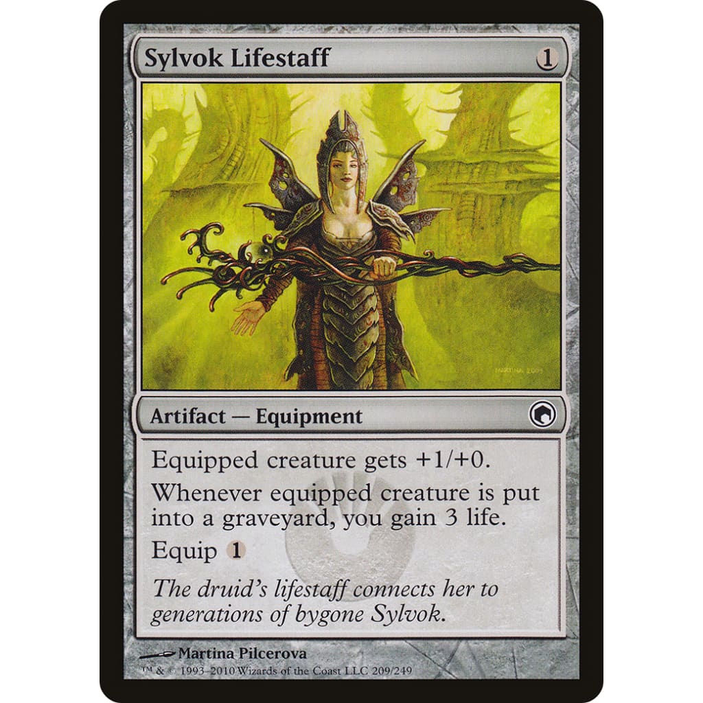 Sylvok Lifestaff (SOM-209) Foil