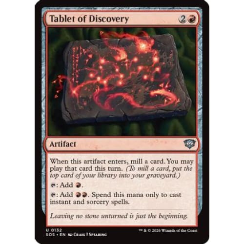 Tablet of Discovery (SOS-132)