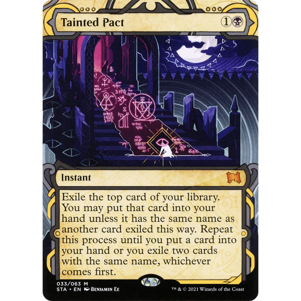 Tainted Pact (STA-033): (Showcase) (Borderless)