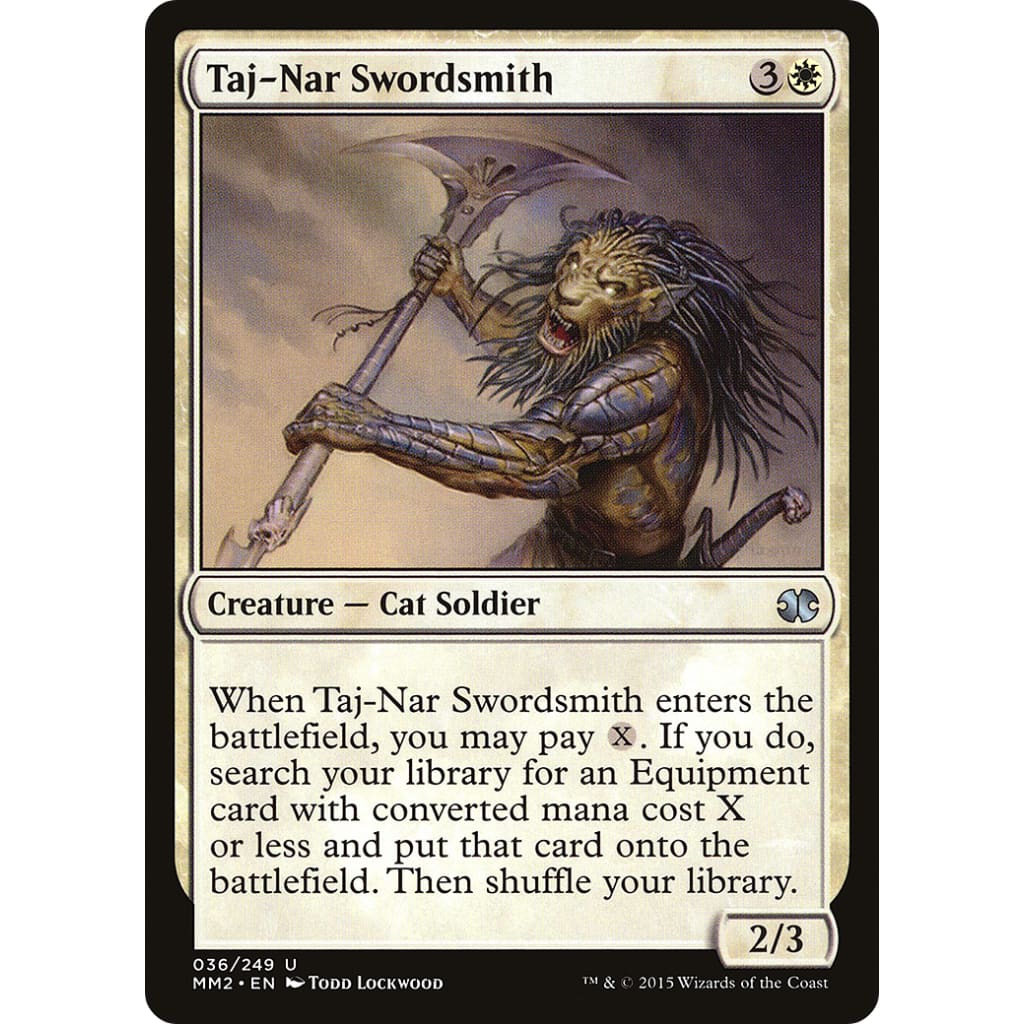Taj-Nar Swordsmith (MM2-036)