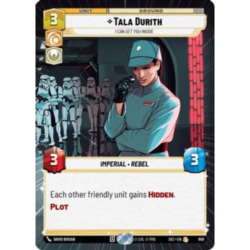 Tala Durith - I Can Get You Inside (Hyperspace Foil) (959)  Foil