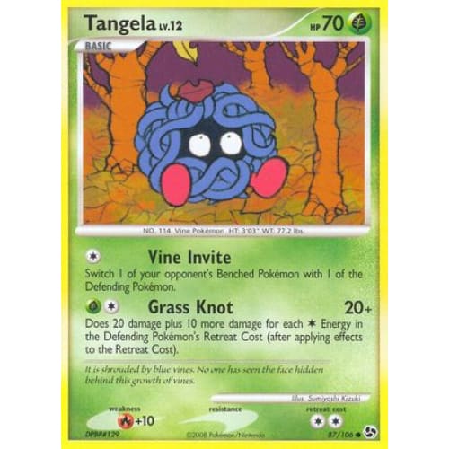 Tangela (87) Common Reverse Holofoil