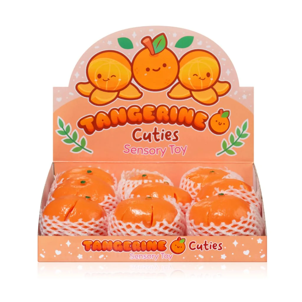 Tangerine Cutie Peeling Fidget Sensory Toy