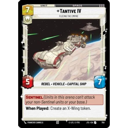 Tantive IV - Fleeing the Empire (Foil) (750)  Foil