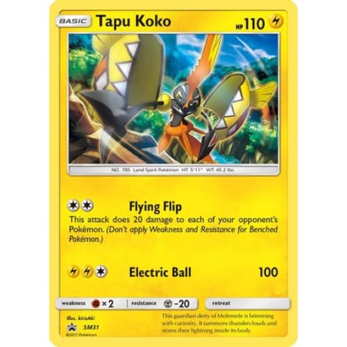 Tapu Koko - SM31 Promo