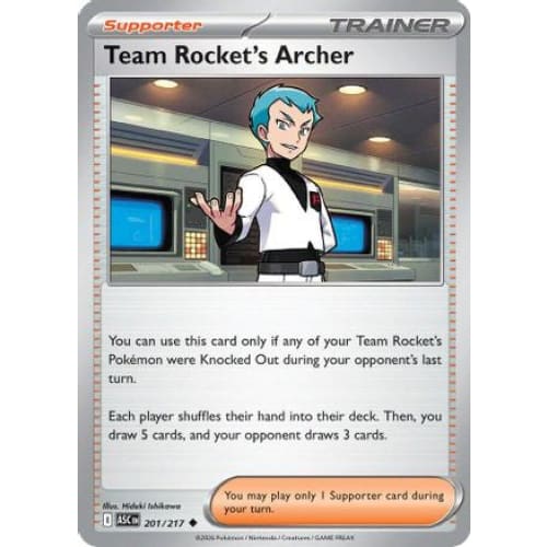 Team Rocket's Archer (201) Uncommon