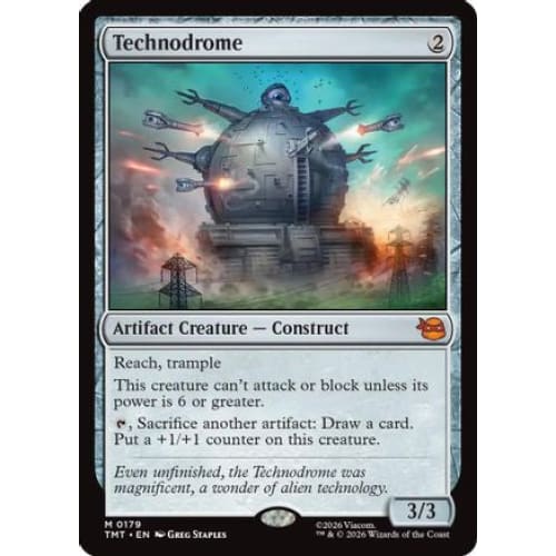 Technodrome (TMT-179) Foil