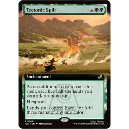 Tectonic Split (Extended Art) (TLE-208)