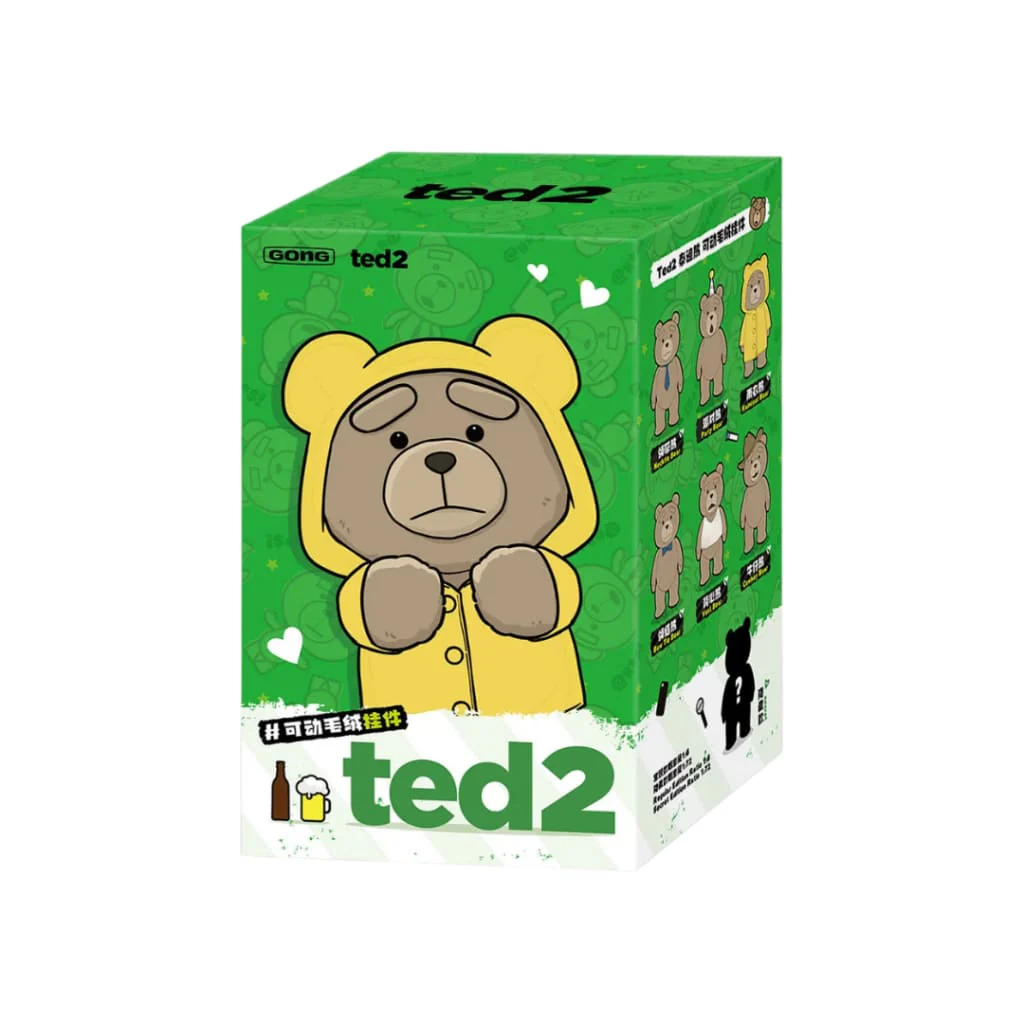 Ted2 Teddy Bear Action Plush Pendant