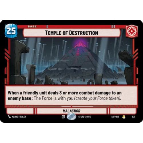 Temple of Destruction (Foil) (531)  Foil