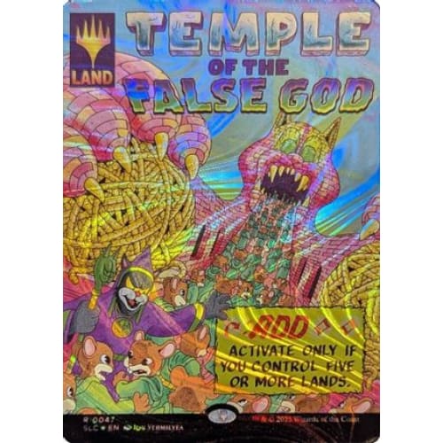 Temple of the False God (Halo Foil) (SLC-047) Foil