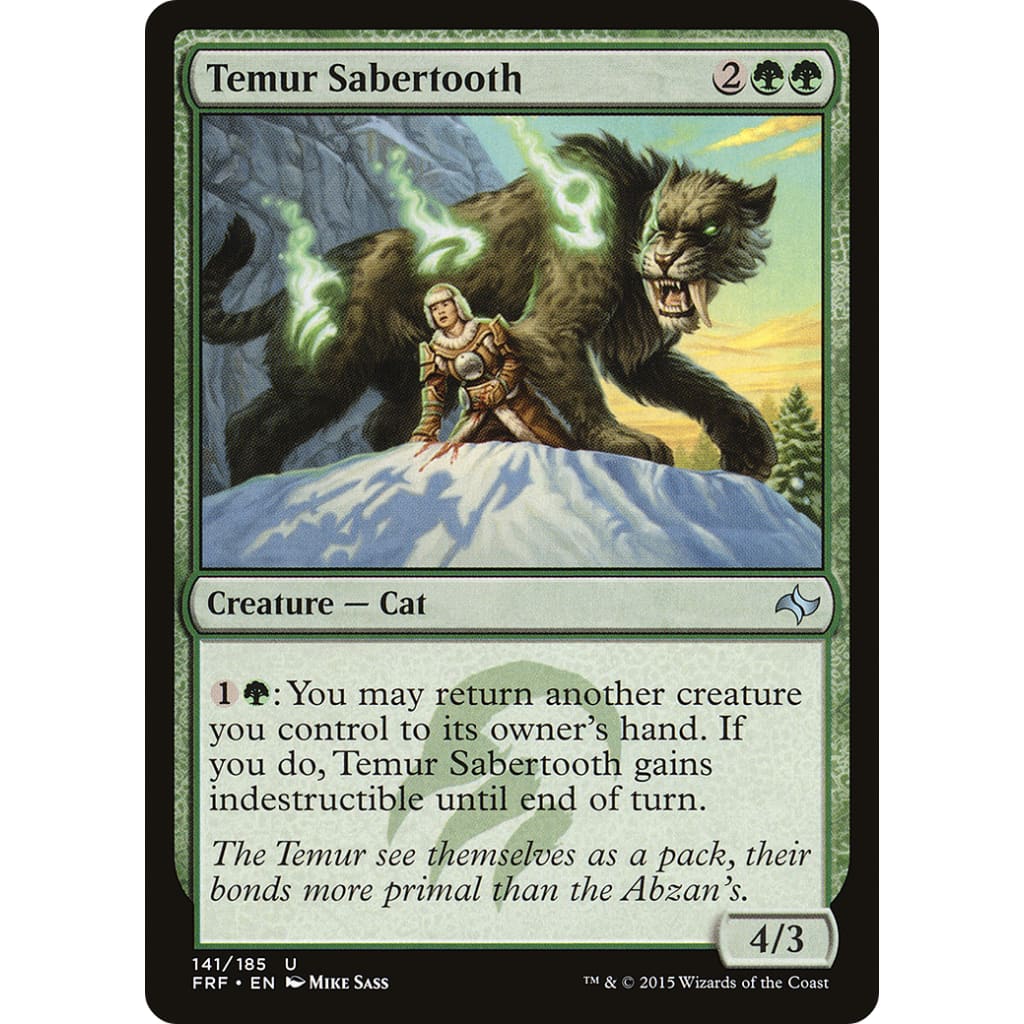 Temur Sabertooth (FRF-141)