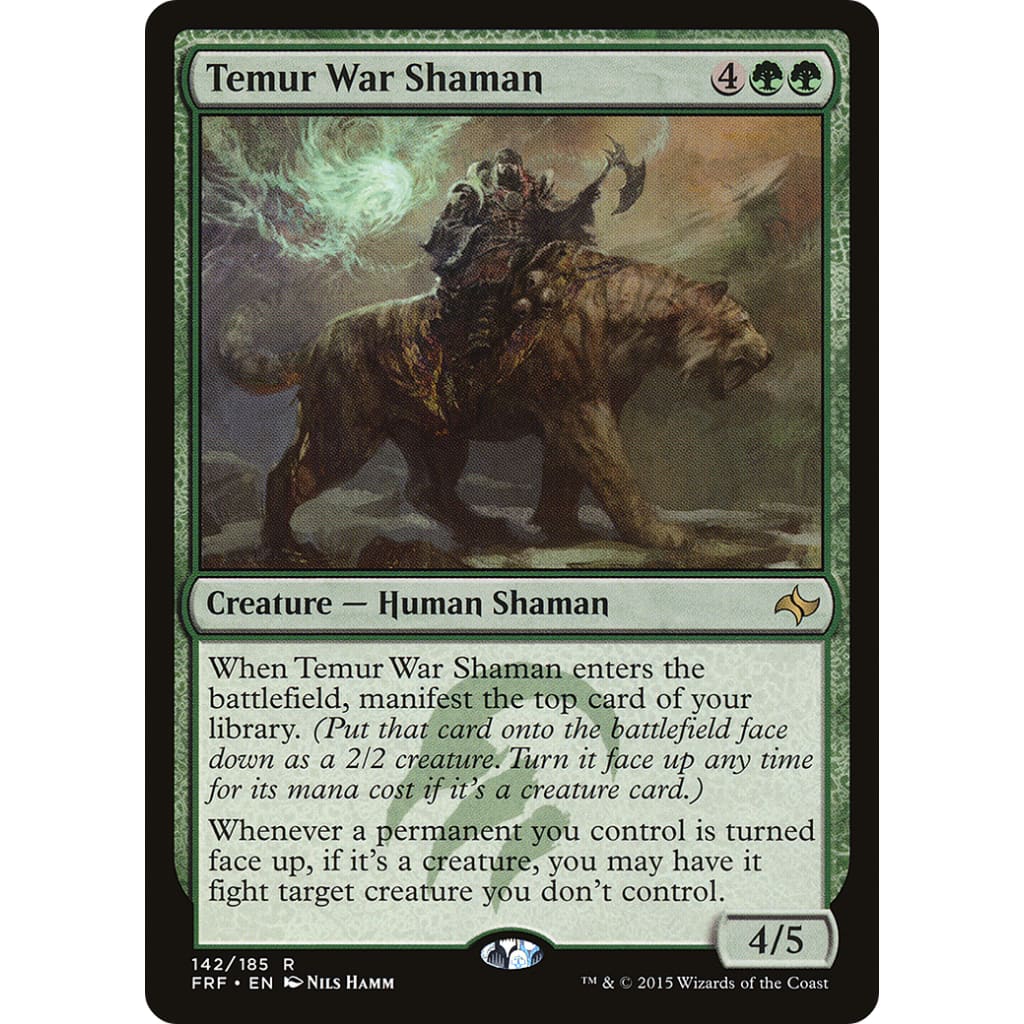 Temur War Shaman (FRF-142)