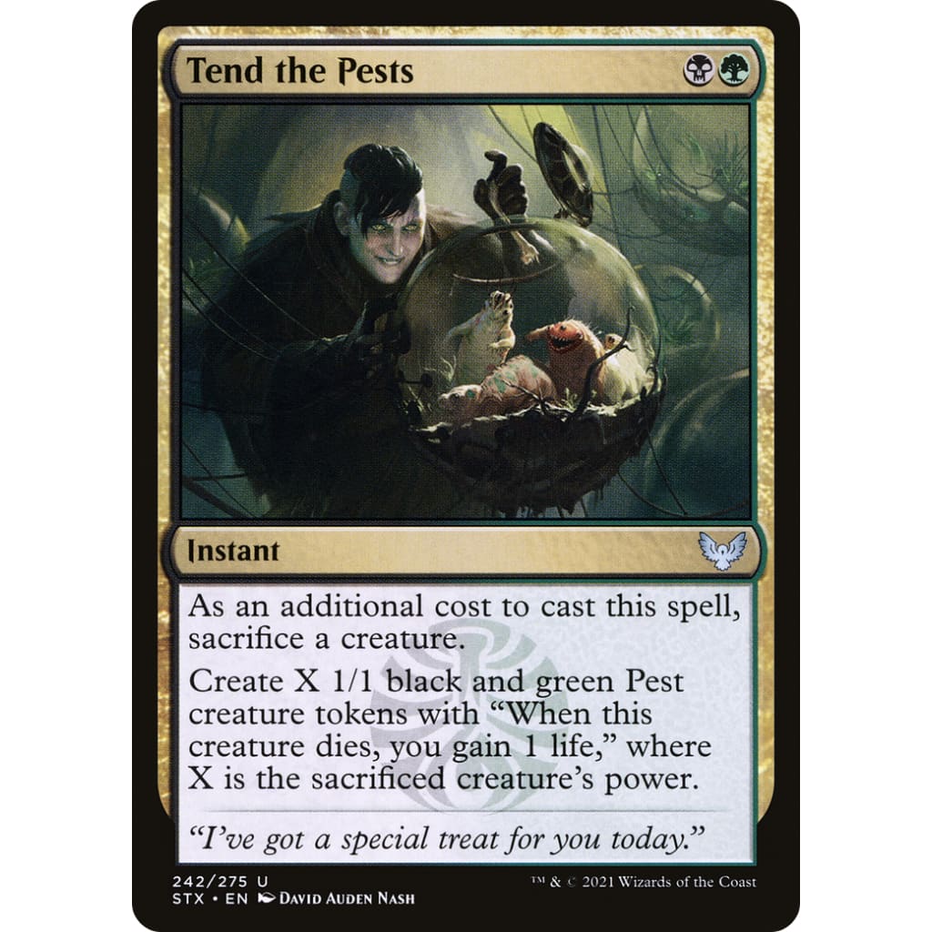 Tend the Pests (STX-242)
