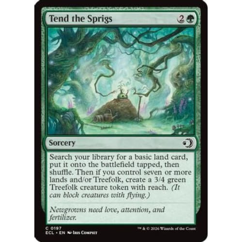 Tend the Sprigs (ECL-197) Foil