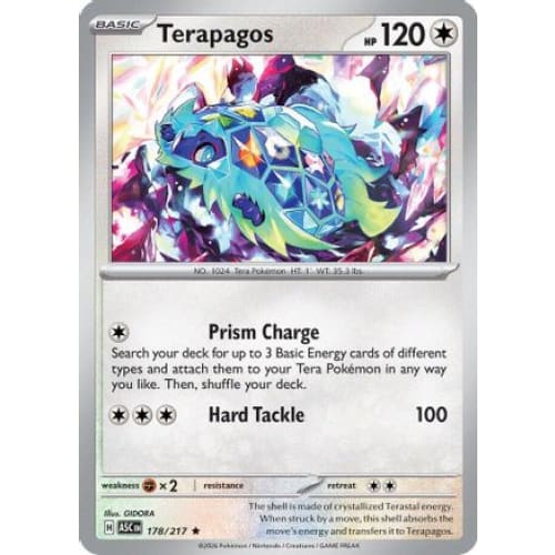 Terapagos (178) Rare Classic Holofoil