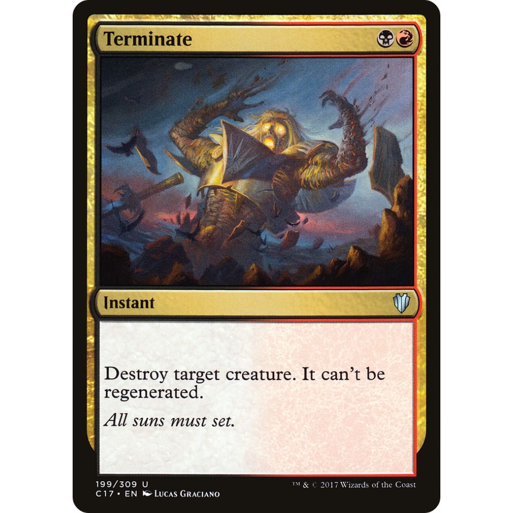 Terminate (C17-199)