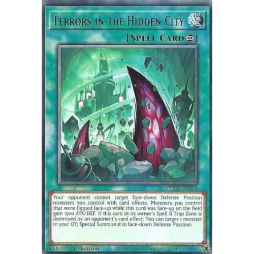 Terrors in the Hidden City - PHRE-EN054 Rare 1st Edition