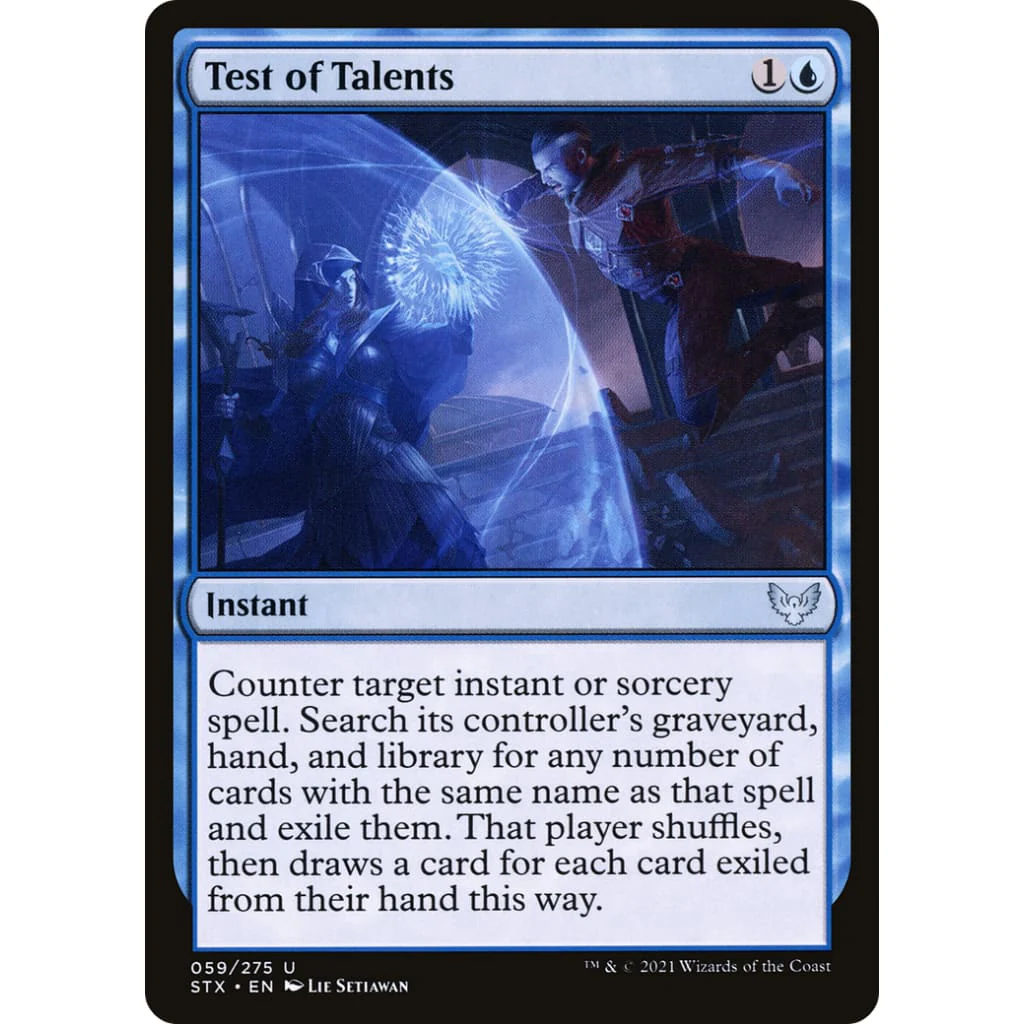 Test of Talents (STX-059) Foil