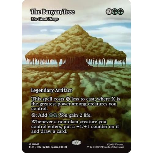 The Banyan Tree - The Great Henge (Borderless) (TLE-041) Foil