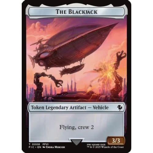 The Blackjack // The Monarch Double-Sided Token (FIC-8 // 11)