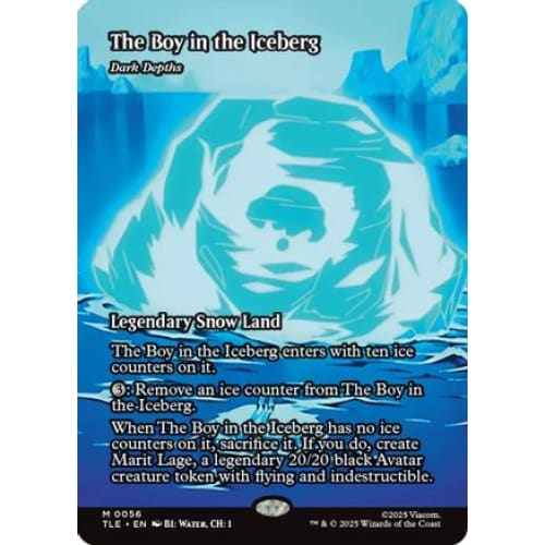 The Boy in the Iceberg - Dark Depths (Borderless) (TLE-056) Foil