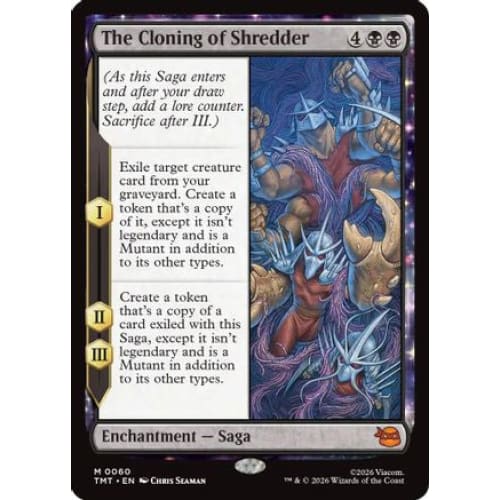 The Cloning of Shredder (TMT-060) Foil