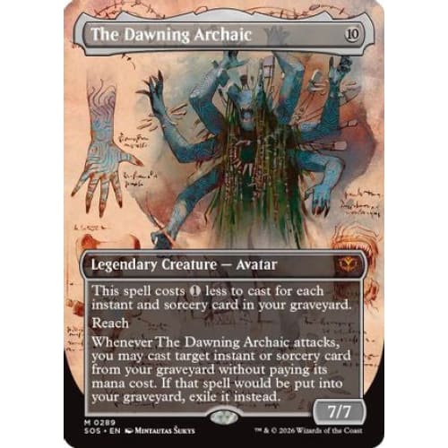 The Dawning Archaic (Borderless) (SOS-289) Foil