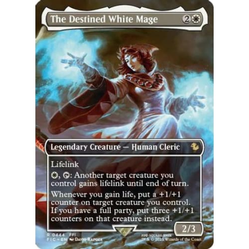 The Destined White Mage (Borderless) (FIC-444)