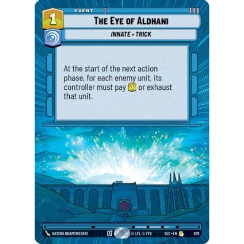 The Eye of Aldhani (Hyperspace Foil) (829)  Foil