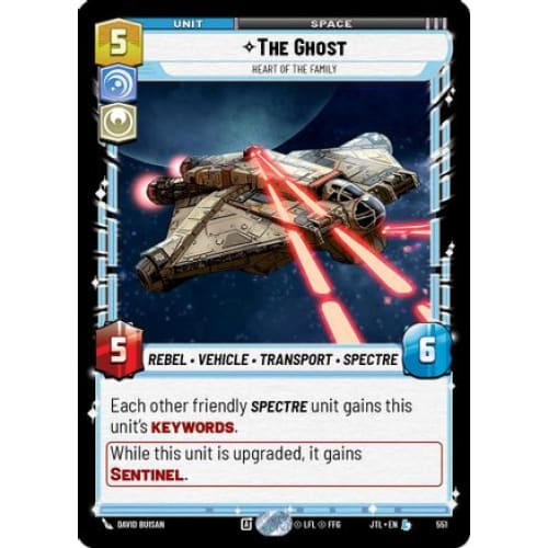The Ghost - Heart of the Family (Foil) (551)  Foil