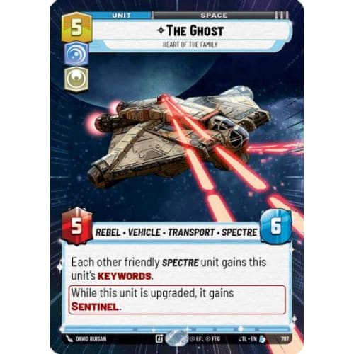 The Ghost - Heart of the Family (Hyperspace Foil) (787)  Foil