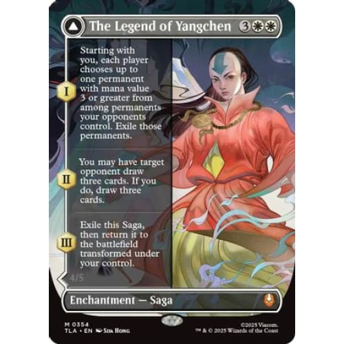 The Legend of Yangchen (Borderless) (TLA-354) Foil