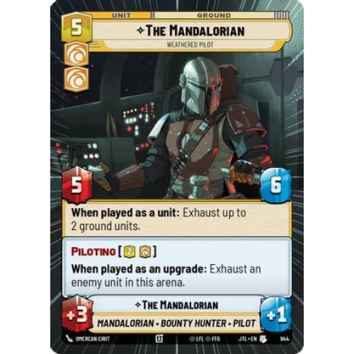 The Mandalorian - Weathered Pilot (Hyperspace Foil) (944)  Foil