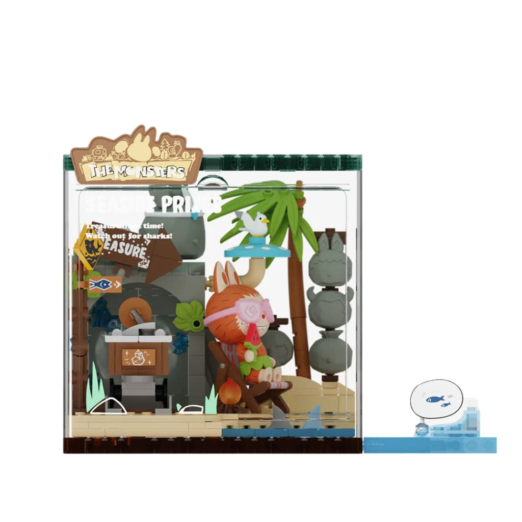 THE MONSTERS Forest Secret Base Series Blocks Part 2 - Seaside Prizes