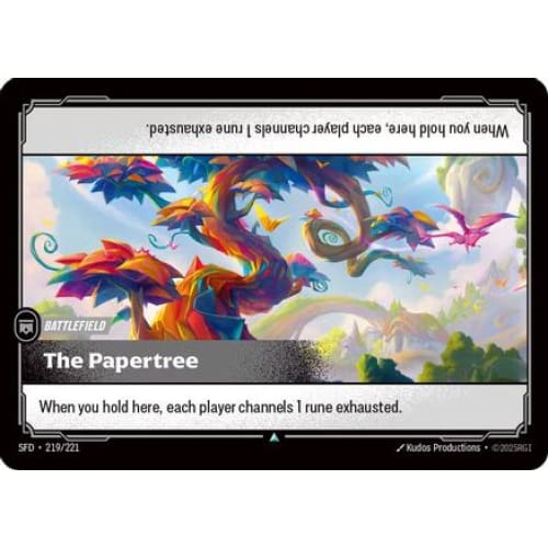 The Papertree (219/221) - Spiritforged Foil