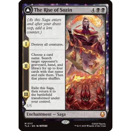 The Rise of Sozin (TLA-117) Foil