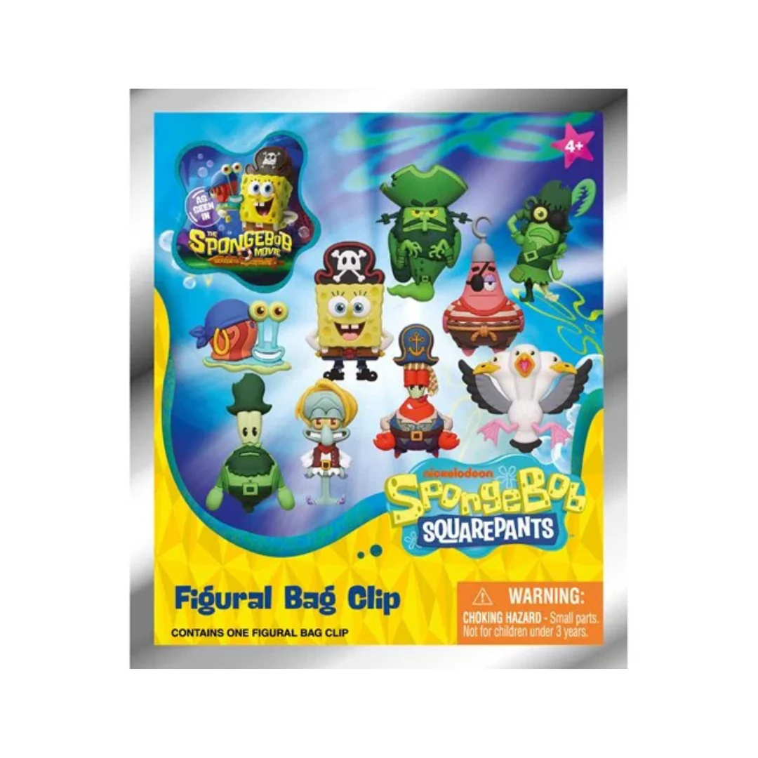 The SpongeBob Movie: Search for SquarePants Mystery 3D Foam Bag Clip