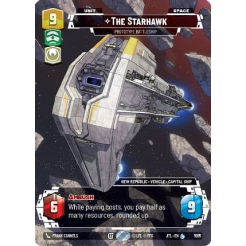 The Starhawk - Prototype Battleship (Prestige Foil) (1065)  Foil