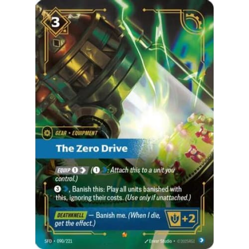 The Zero Drive (090/221) - Spiritforged Foil