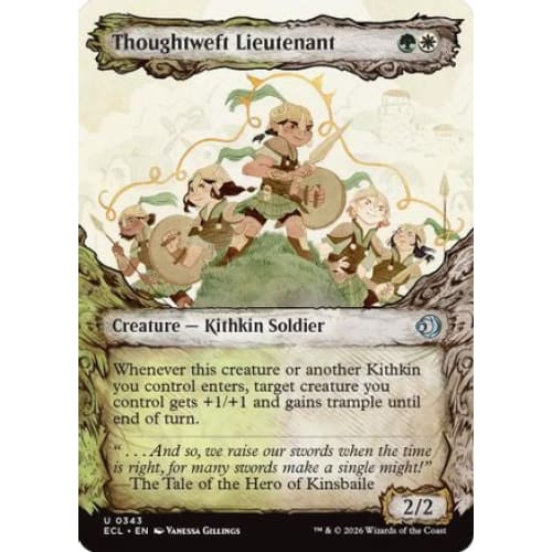 Thoughtweft Lieutenant (Showcase) (ECL-343)