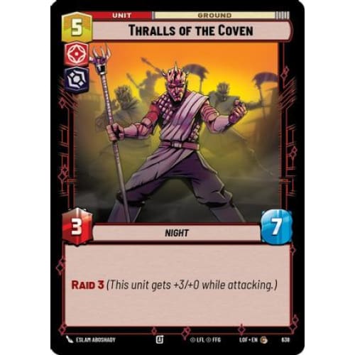 Thralls of the Coven (Foil) (638)  Foil