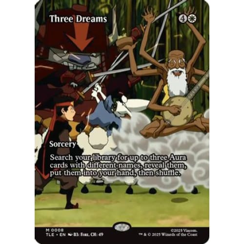 Three Dreams (Borderless) (TLE-008) Foil