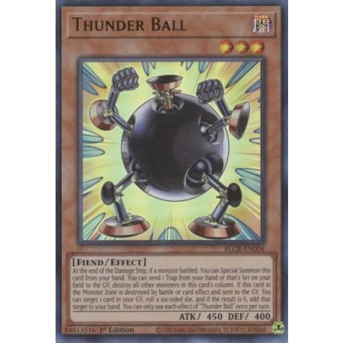 Thunder Ball - BLCR-EN004 Ultra Rare 1st Edition