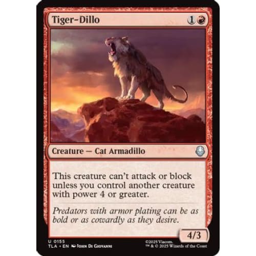 Tiger-Dillo (TLA-155) Foil
