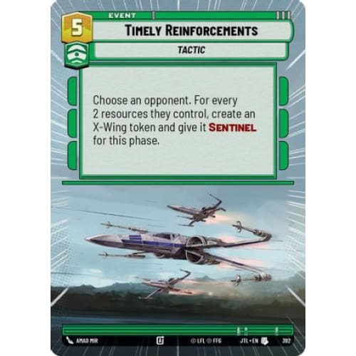 Timely Reinforcements (Hyperspace) (392)