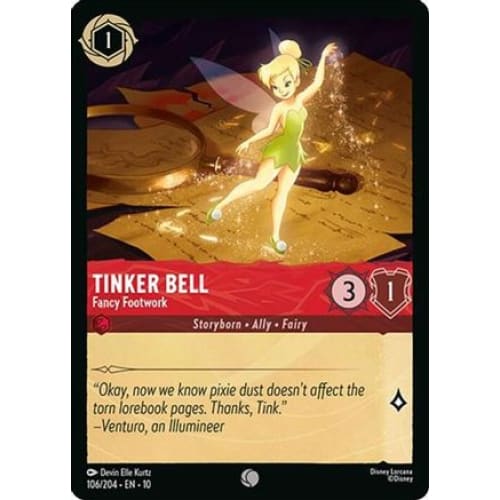 Tinker Bell - Fancy Footwork (106/204) - Whispers in the Well