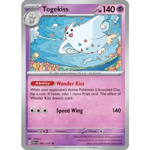 Togekiss - 082/217 (82) Rare Classic Holofoil