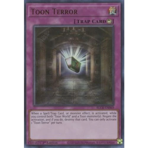 Toon Terror - BLCR-EN069 Ultra Rare 1st Edition