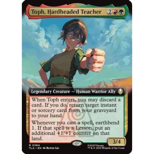 Toph, Hardheaded Teacher (Extended Art) (TLA-384)